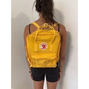 FJALLRAVEN Large Yellow Classic Kanken 23510 141 Backpack